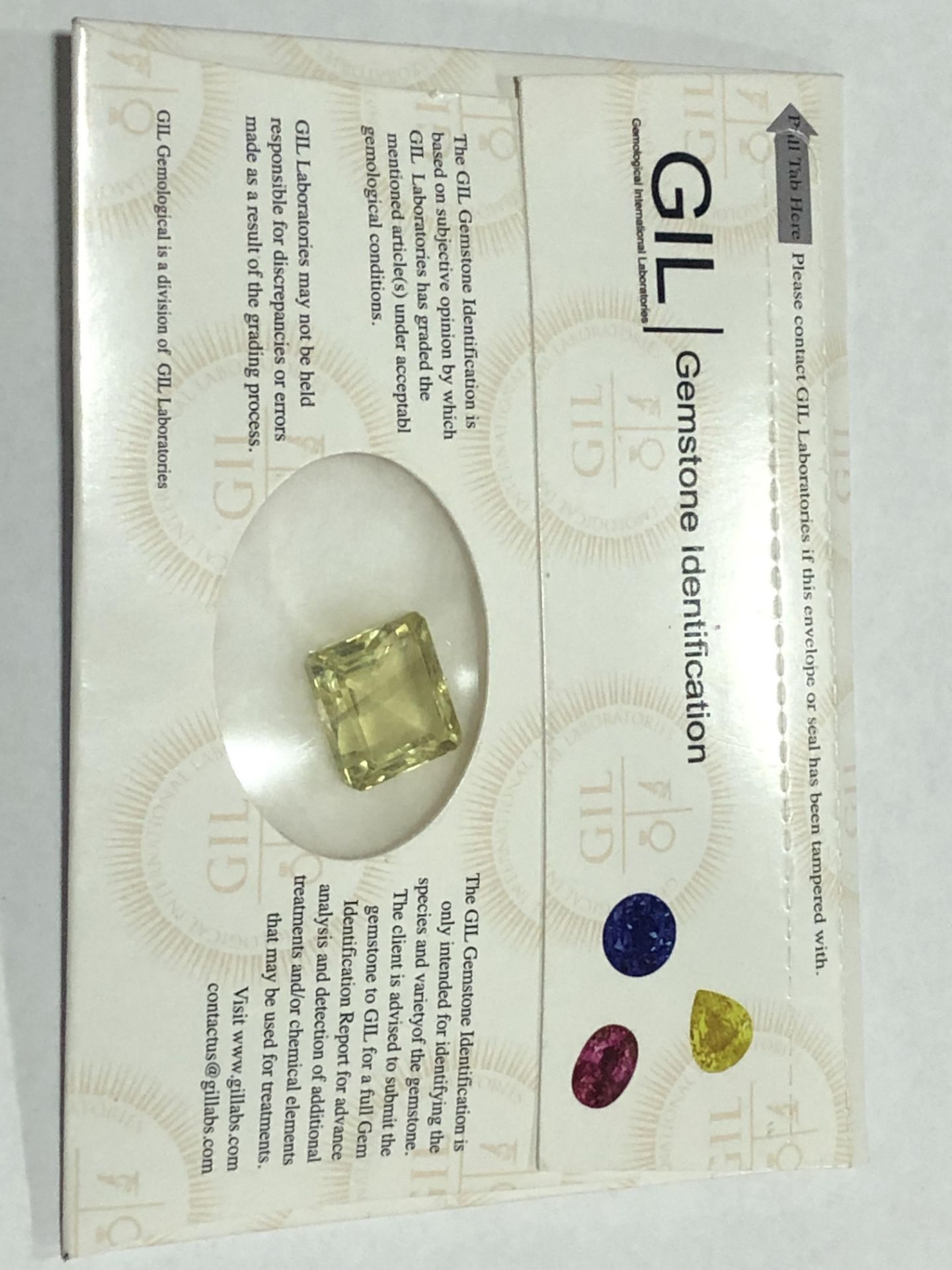 18.16ct Natural Quartz with GIL Certificate