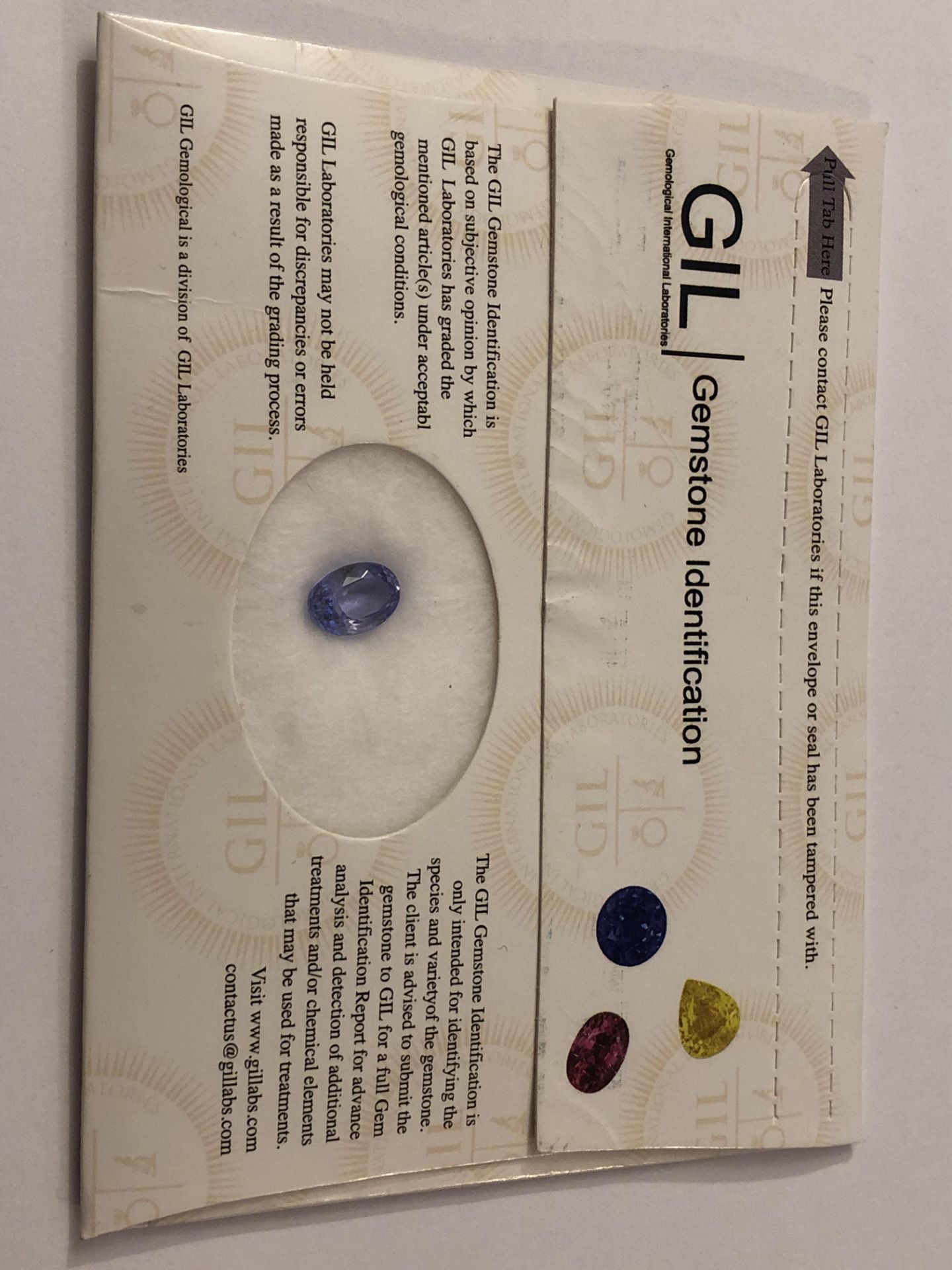 2.78ct Natural Tanzanite with GIL Certificate - Image 2 of 9