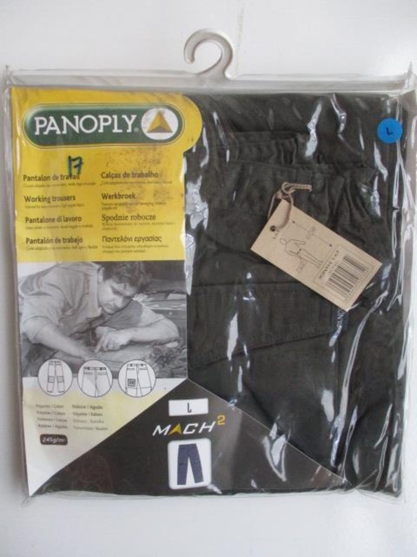 5pcs brand new and sealed Panoply workwear trousers. Panoply Mach 2 trousers size L