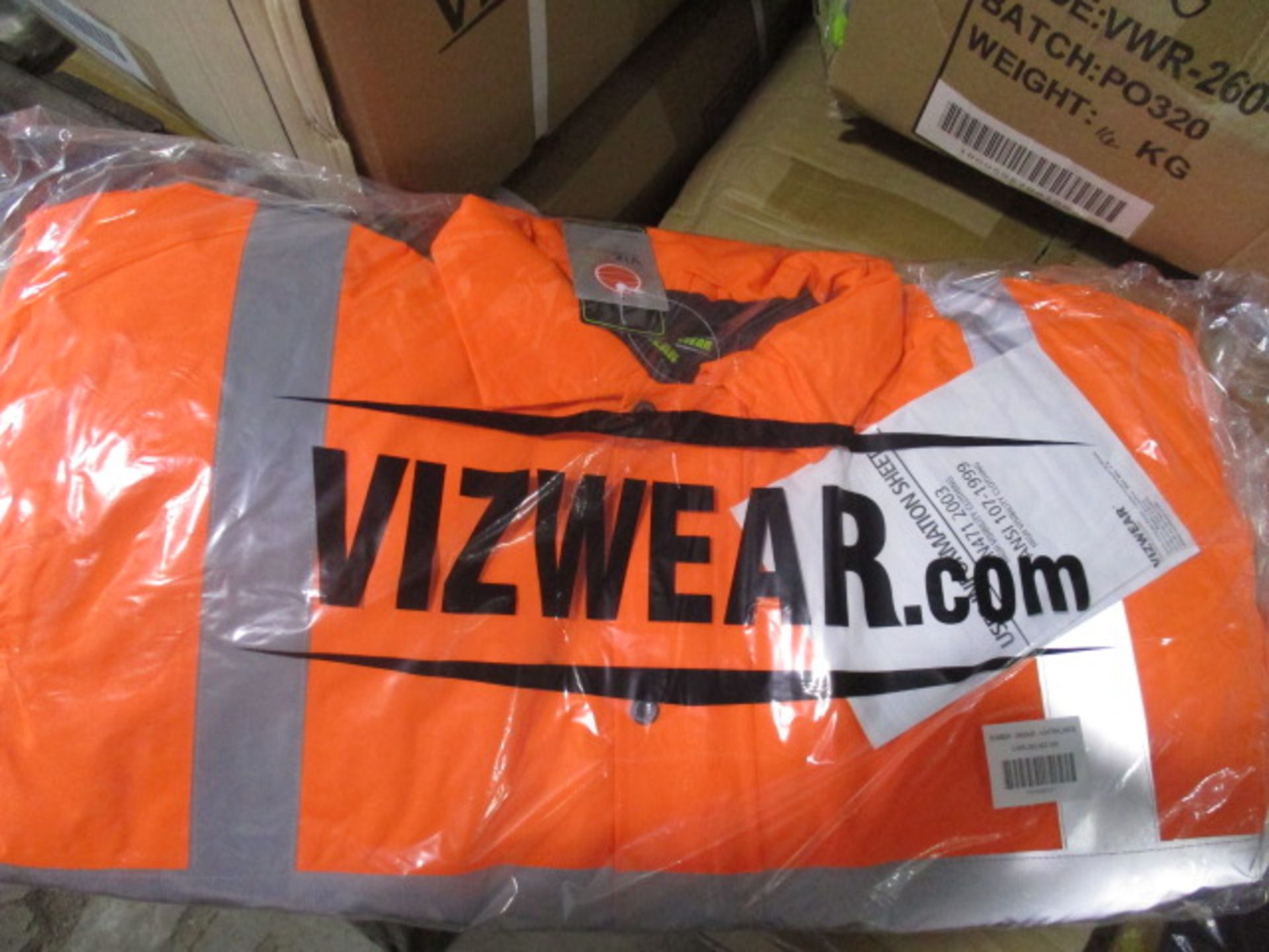 1pc Bomber HiViz Orange 4 XL