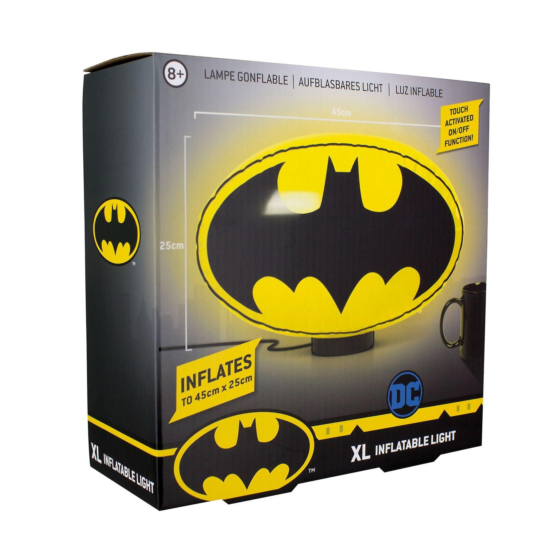 10pcs official Licensed Batman DC comics inflateable light with USB charger