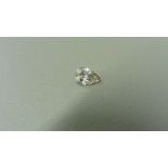 1.02ct pear shaped diamond