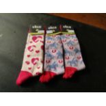 Selection of childrens socks Size 10-3