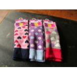 Selection of childrens socks Size 6-8 1/2