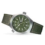 Davosa Automatic Green Face Strap Stainless Steel Trailmaster