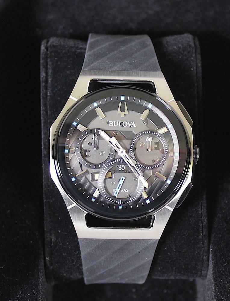 Bulova Curv Chronograph Mens Watch Ref 98A161 - Image 2 of 3