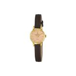 Festina Ladies Gold Plated Watch with Leather Strap F20261