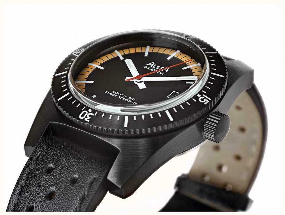 Alsta Surf N Ski PVD watch Ltd Edition (Black Leather) (2019) - Image 3 of 3