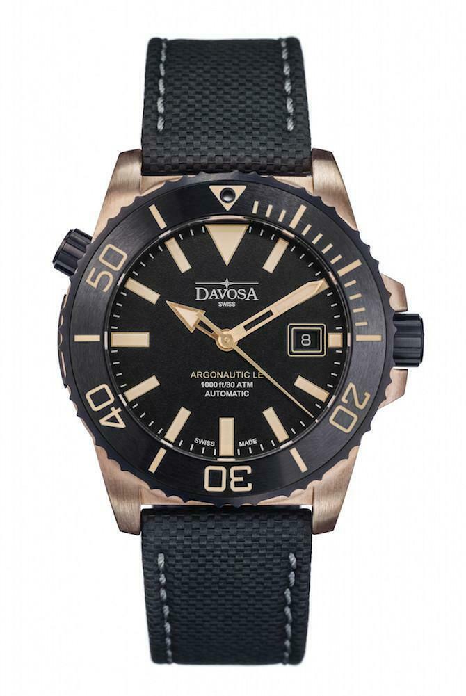 Davosa Argonautic Bronze 161.581.55 Black (Ltd Ed)