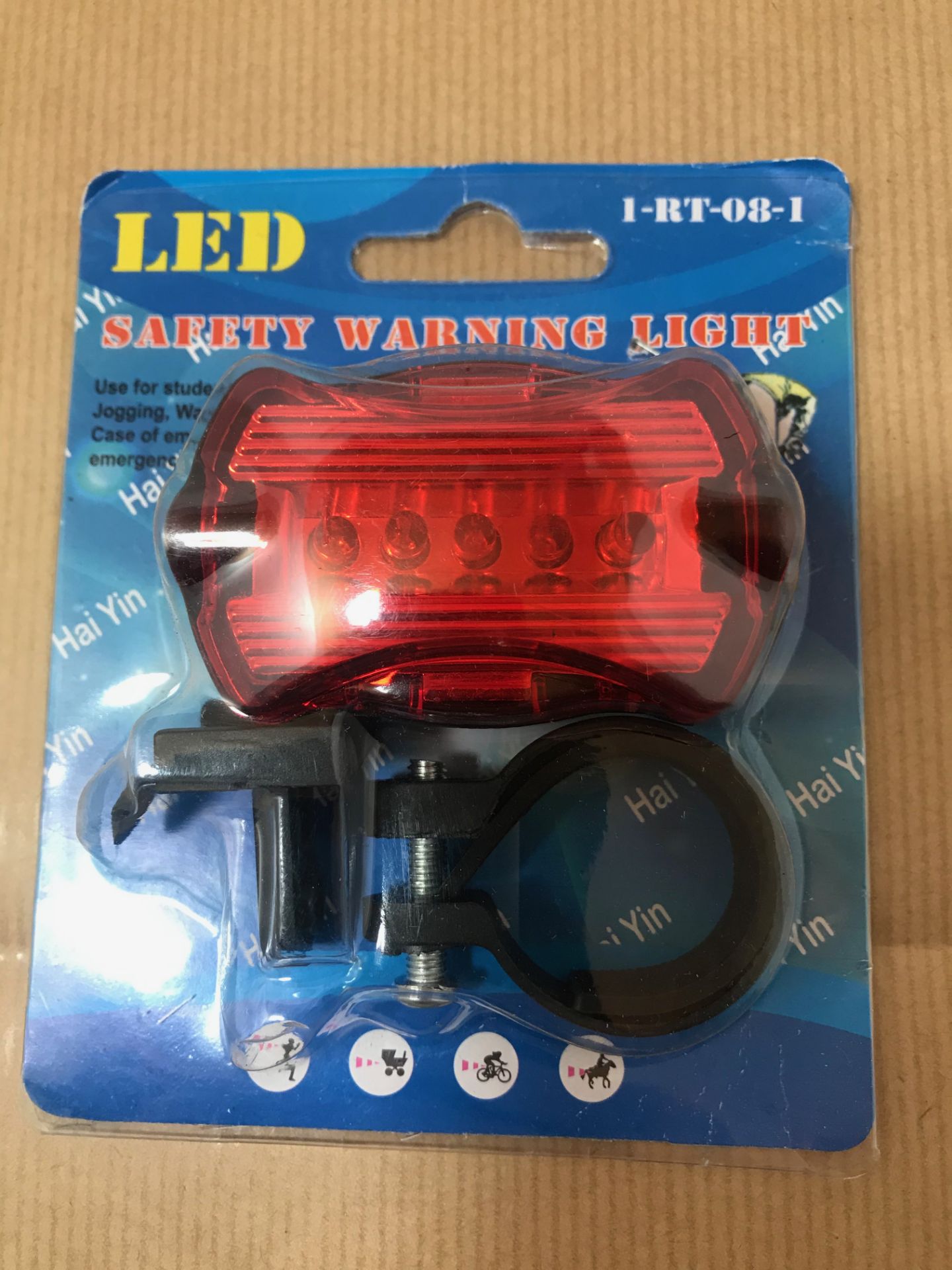 10x Night Riding Rear LED red light for bicycle