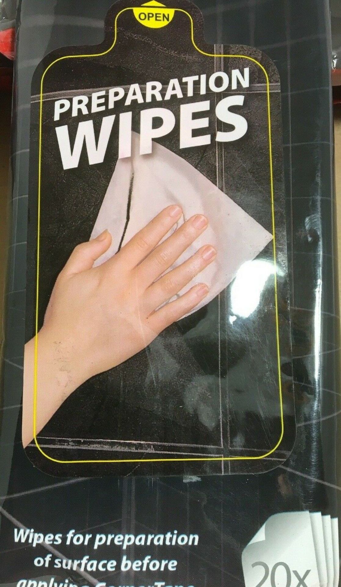 10 X Corner Tape Preperation Wipes 20 per pack x 10 packs total wipes = 200 - Image 4 of 5