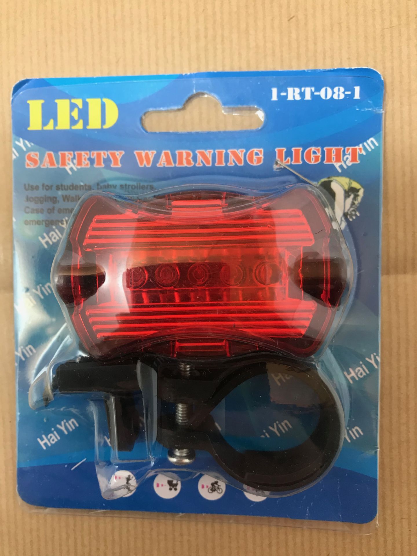 10x Night Riding Rear LED red light for bicycle - Image 2 of 2