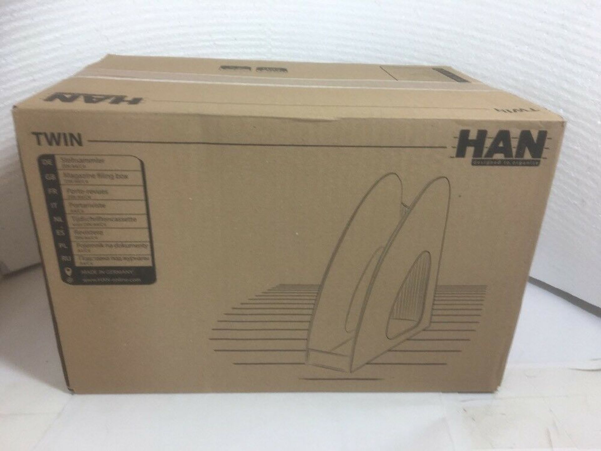 Han Loop Magazine Filing Boxes, Black - Box of 10 Brand New - Image 5 of 8