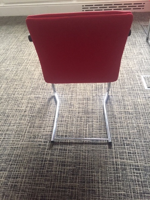 Conference chairs with armrests x 10 - Image 2 of 4