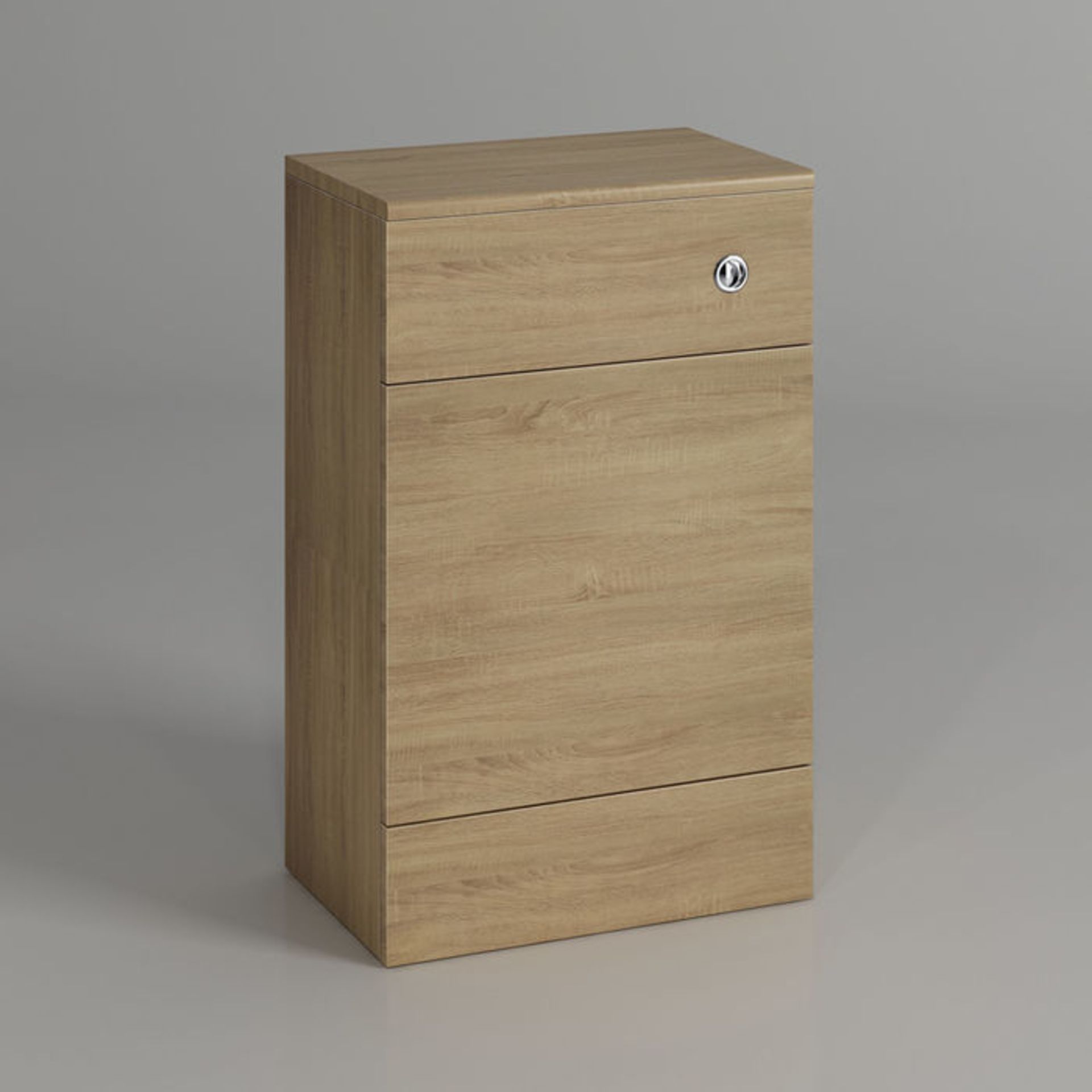 (CP35) 500mm Harper Oak Back To Wall Toilet Unit. RRP £199.99.Our discretion cleverly houses a... - Image 3 of 3