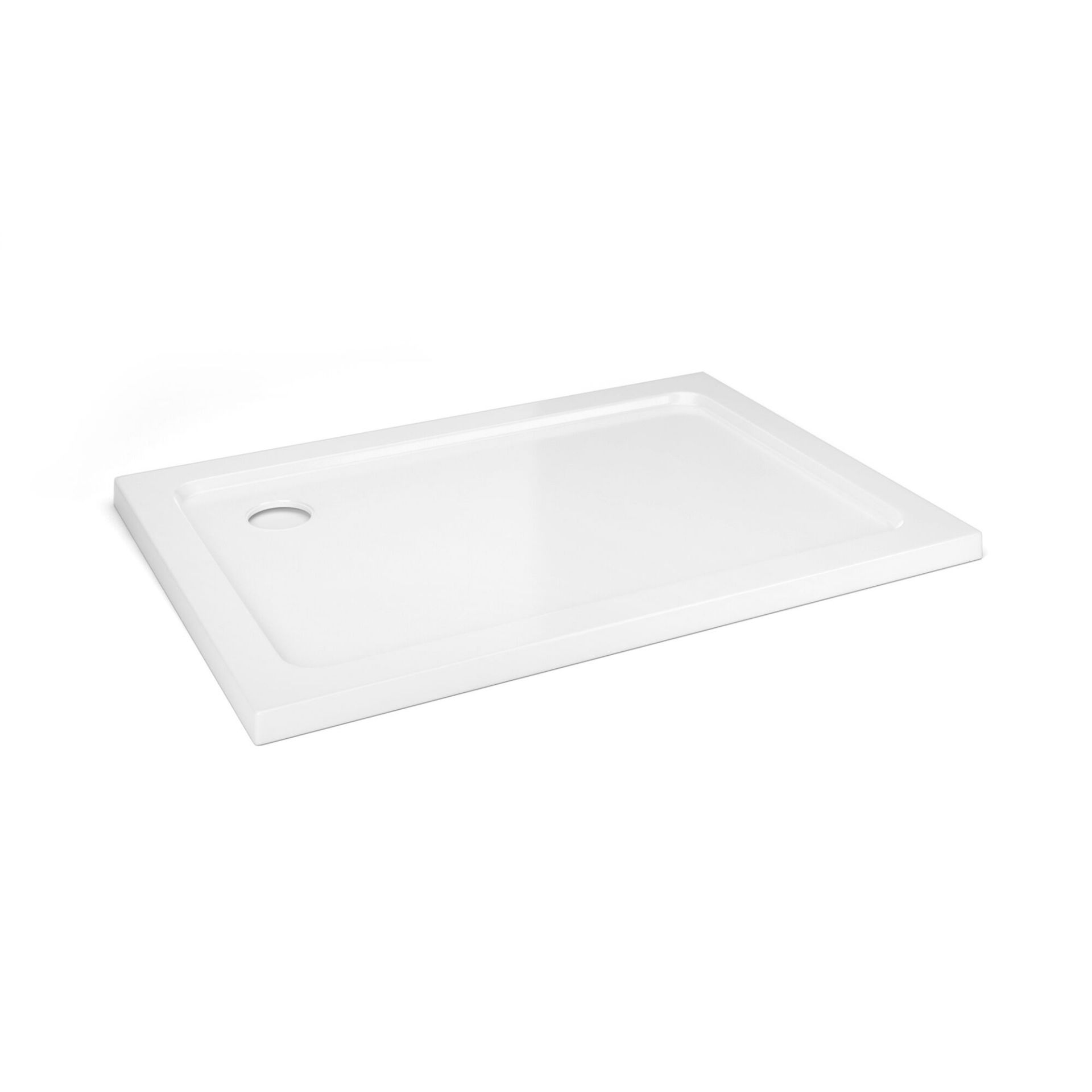 (CP44) 1000x700mm Rectangular Ultra Slim Stone Shower Tray. Low profile ultra slim design Gel... - Image 2 of 2