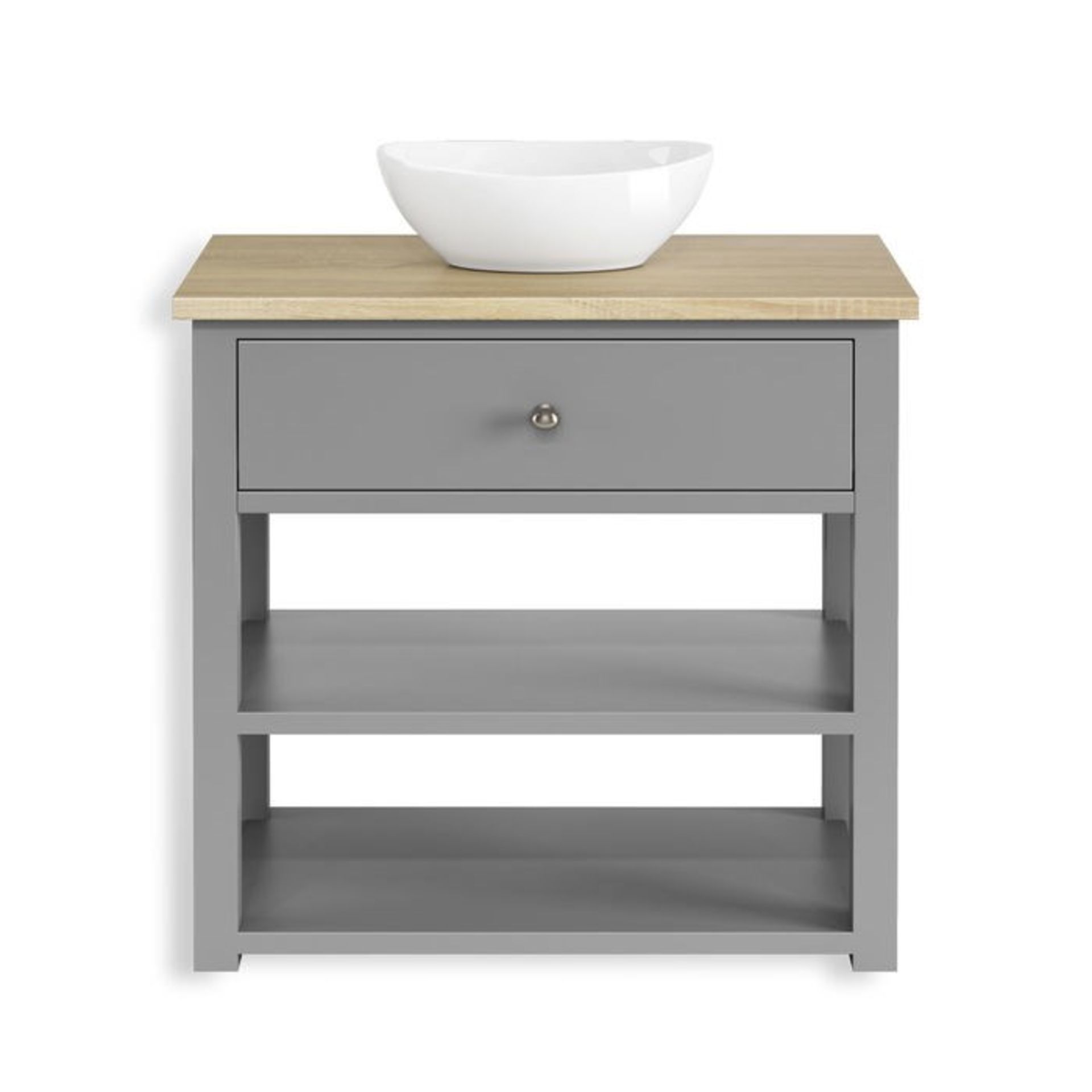 (CP2) Sutton Countertop Vanity Unit and Camila Sink. RRP £1,199.99. Comes complete with basin... - Image 5 of 6