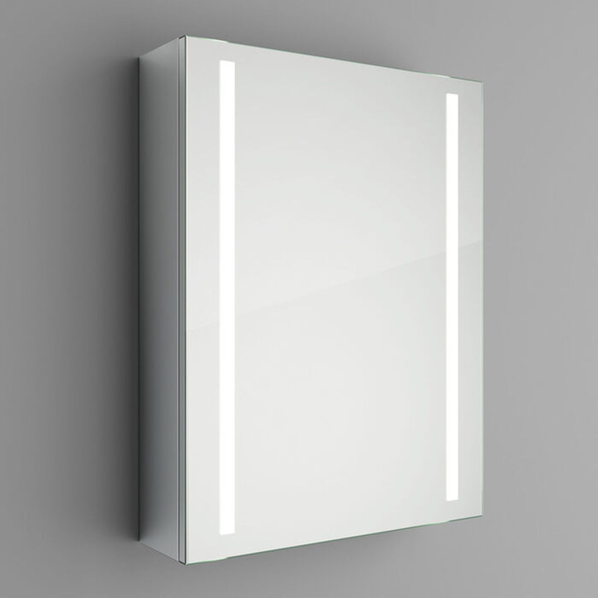 (DD31) 500x650mm Dawn Illuminated LED Mirror Cabinet. RRP £499.99. Energy efficient LED lighti... - Image 5 of 5