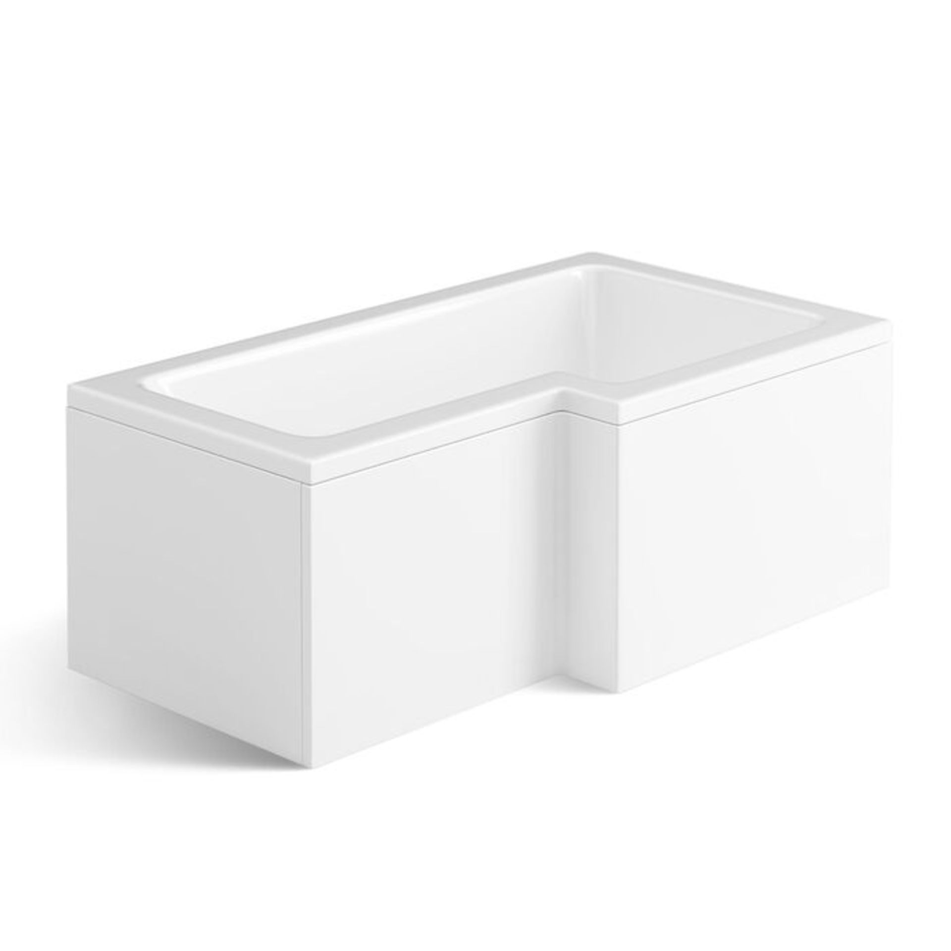 (DD40) 1700mm Right Hand L-Shaped Bath. RRP £349.99. Constructed from high quality acrylic Le... - Image 4 of 5