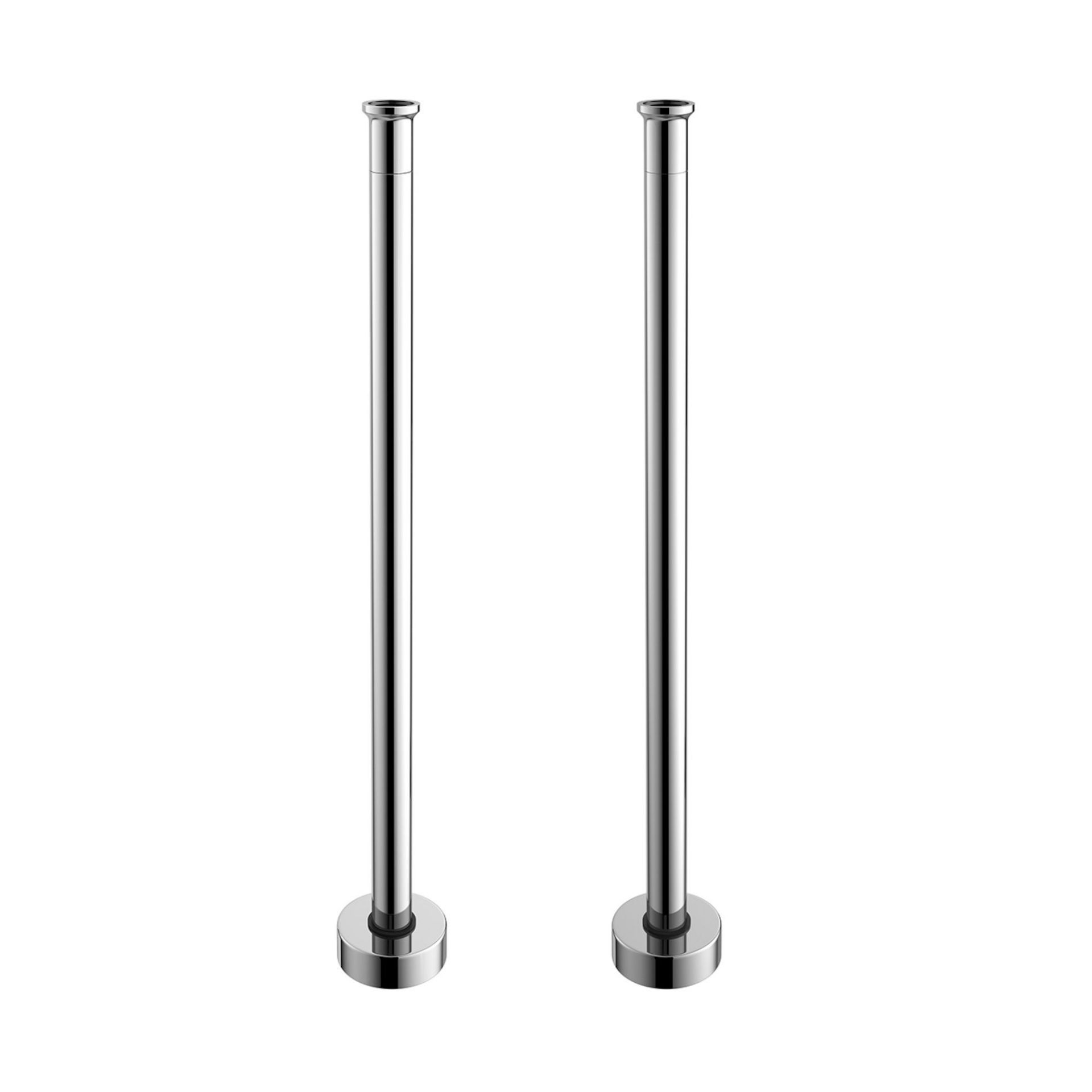 (SU1012) Two Standpipes for Freestanding Bath Taps. RRP £364.99. Pair of Standpipes For use w...