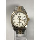 Gents Rolex Datejust 16233 18k Gold & Stainless Steel