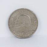 1889-1964 JAWAHARLAL NEHRU ONE RUPEE OLD NICKEL COIN