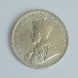 1913 GEORGE V KING EMPEROR ONE RUPEE OLD SILVER COIN