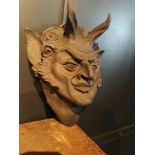 Devil sculpture