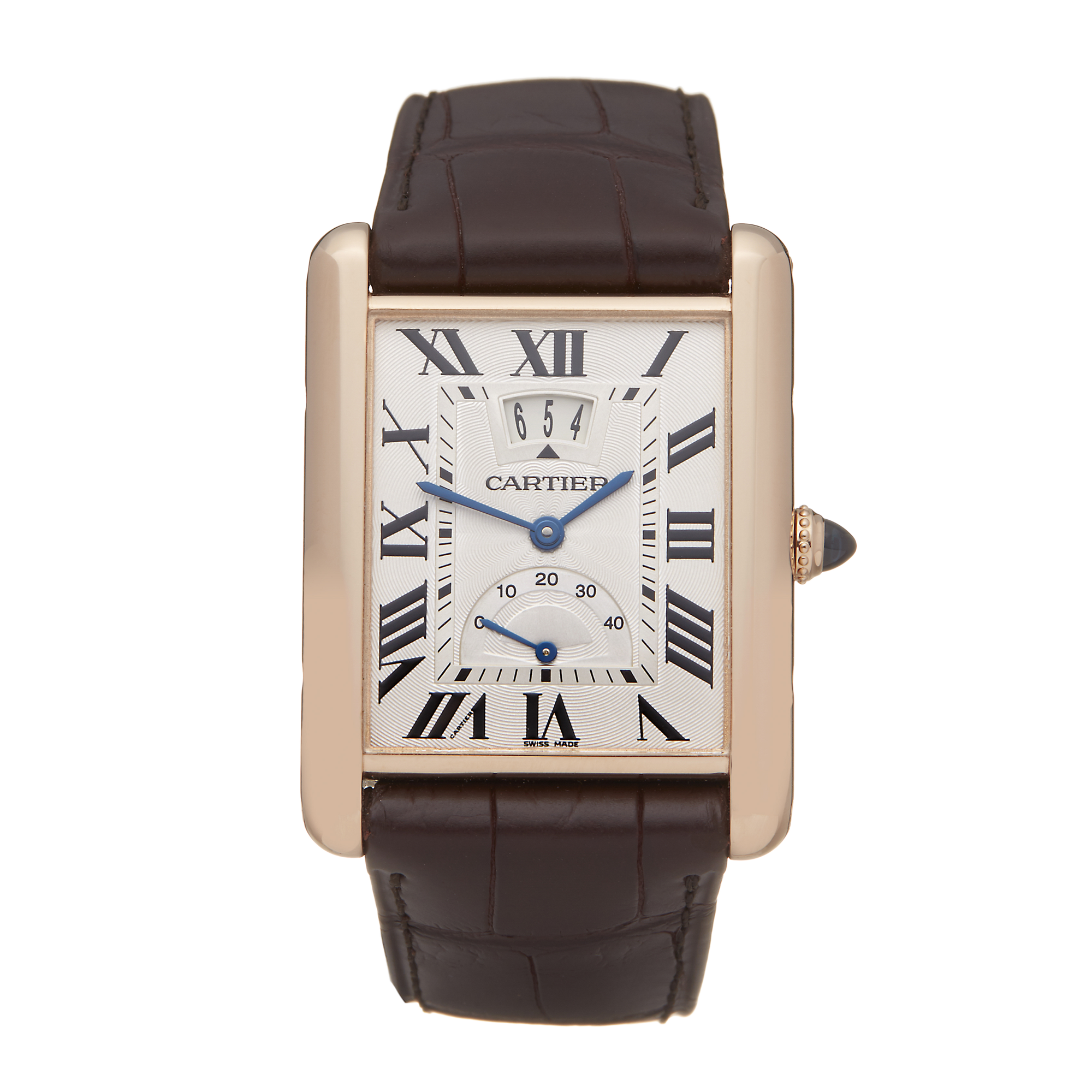 Cartier Tank Louis Cartier Big Date Lc 