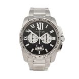 Cartier Calibre Stainless Steel - W7100061 or 3578