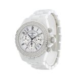 Chanel J12 Diamond Chronograph Ceramic - 1008