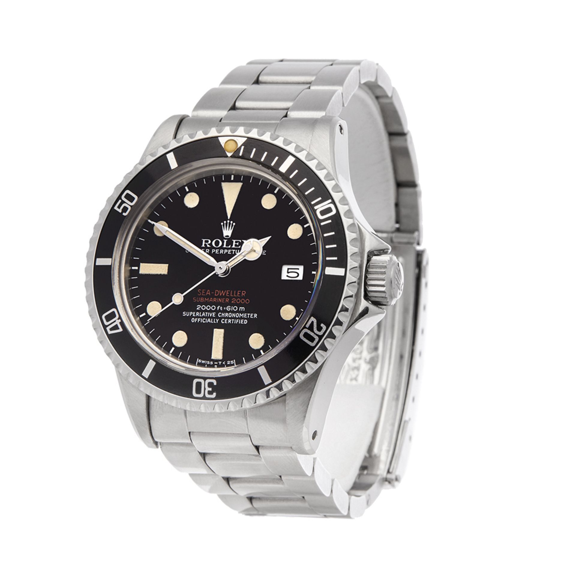 Rolex Sea-Dweller Double Red Drsd Stainless Steel - 1665