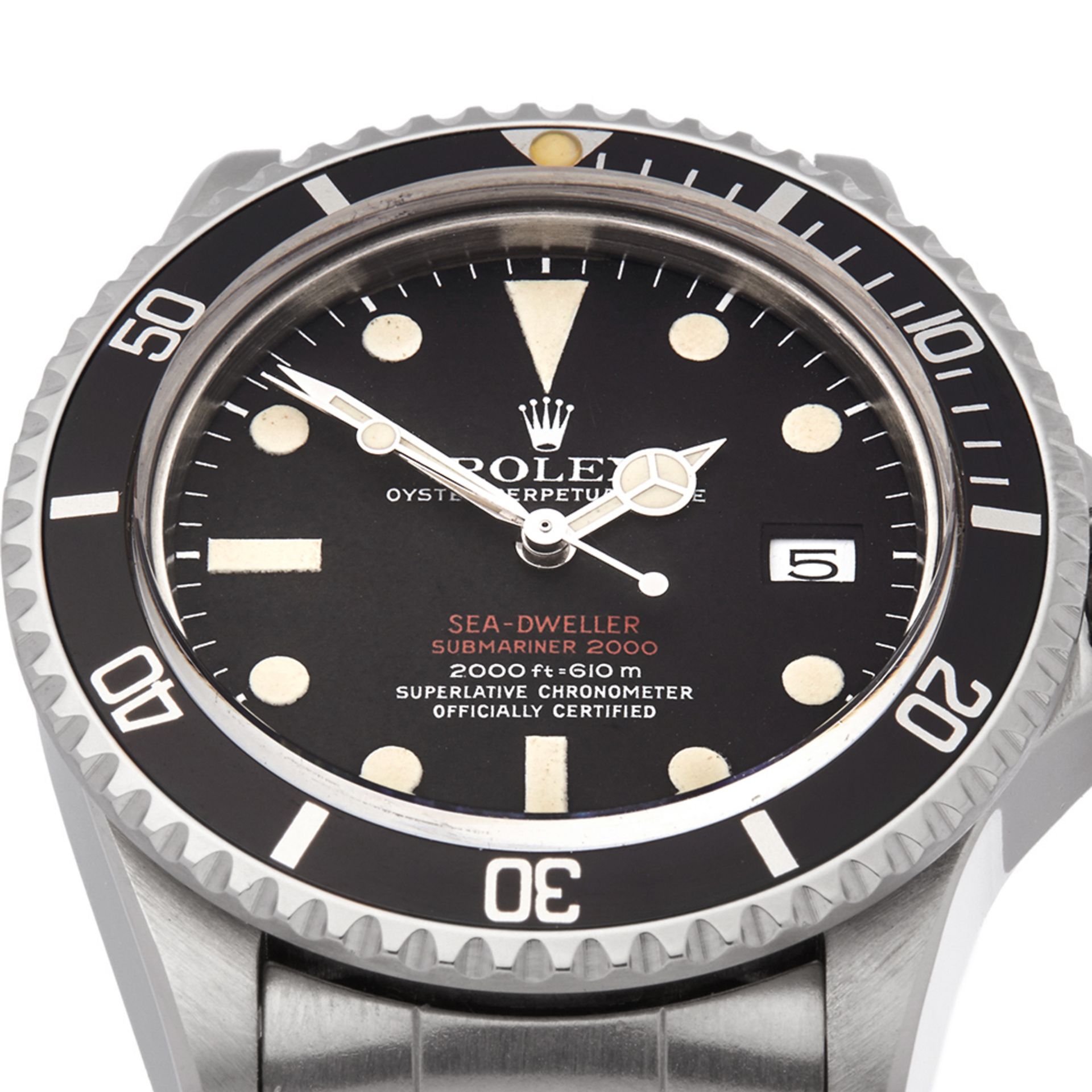 Rolex Sea-Dweller Double Red Drsd Stainless Steel - 1665 - Image 11 of 12