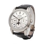 Patek Philippe Perpetual Calendar Perpetual Calendar Chronograph 18k White Gold - 5270G-001