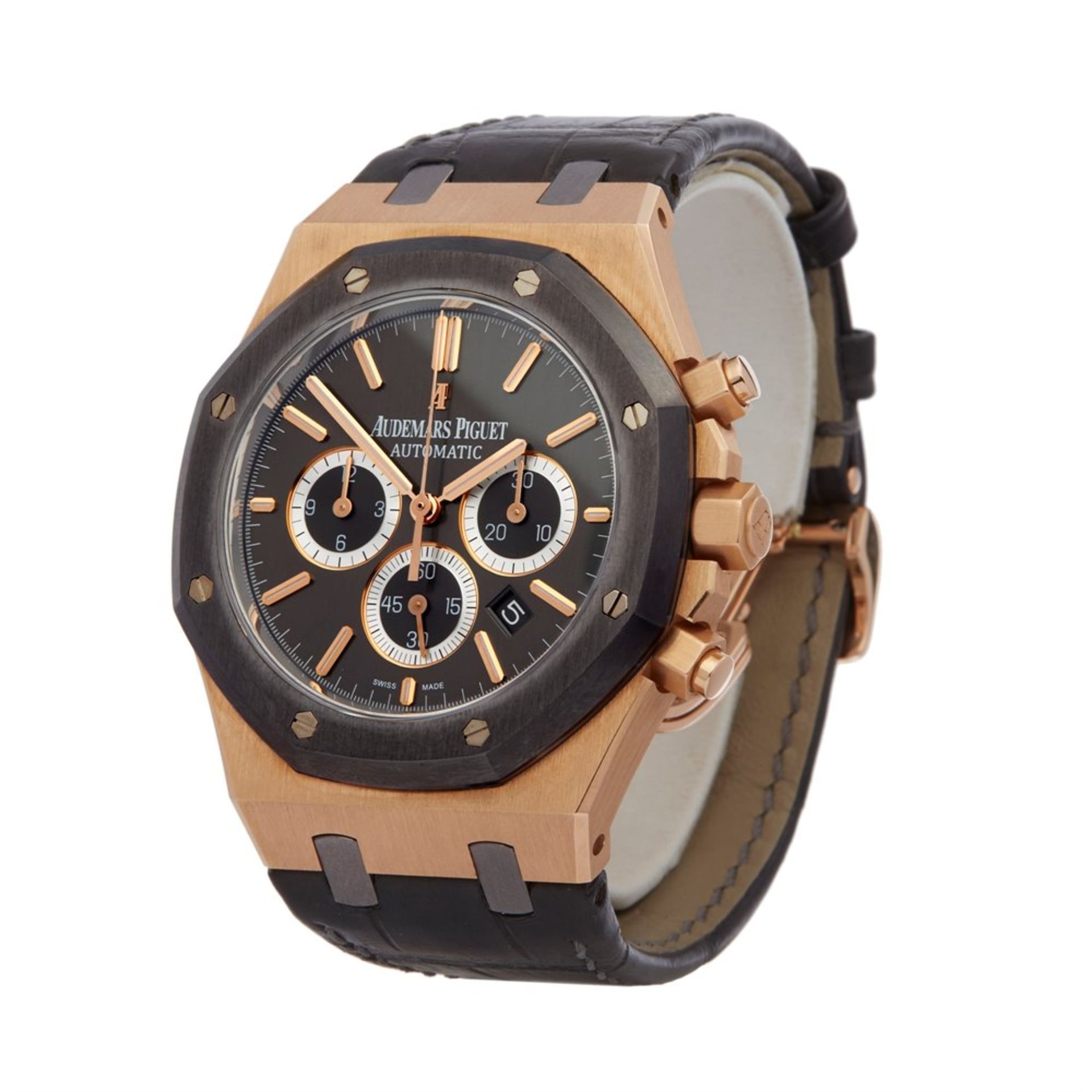 Audemars Piguet Royal Oak Leo Messi Chronograph Rose Gold & Titanium - 26325OL.OO.D005CR.01