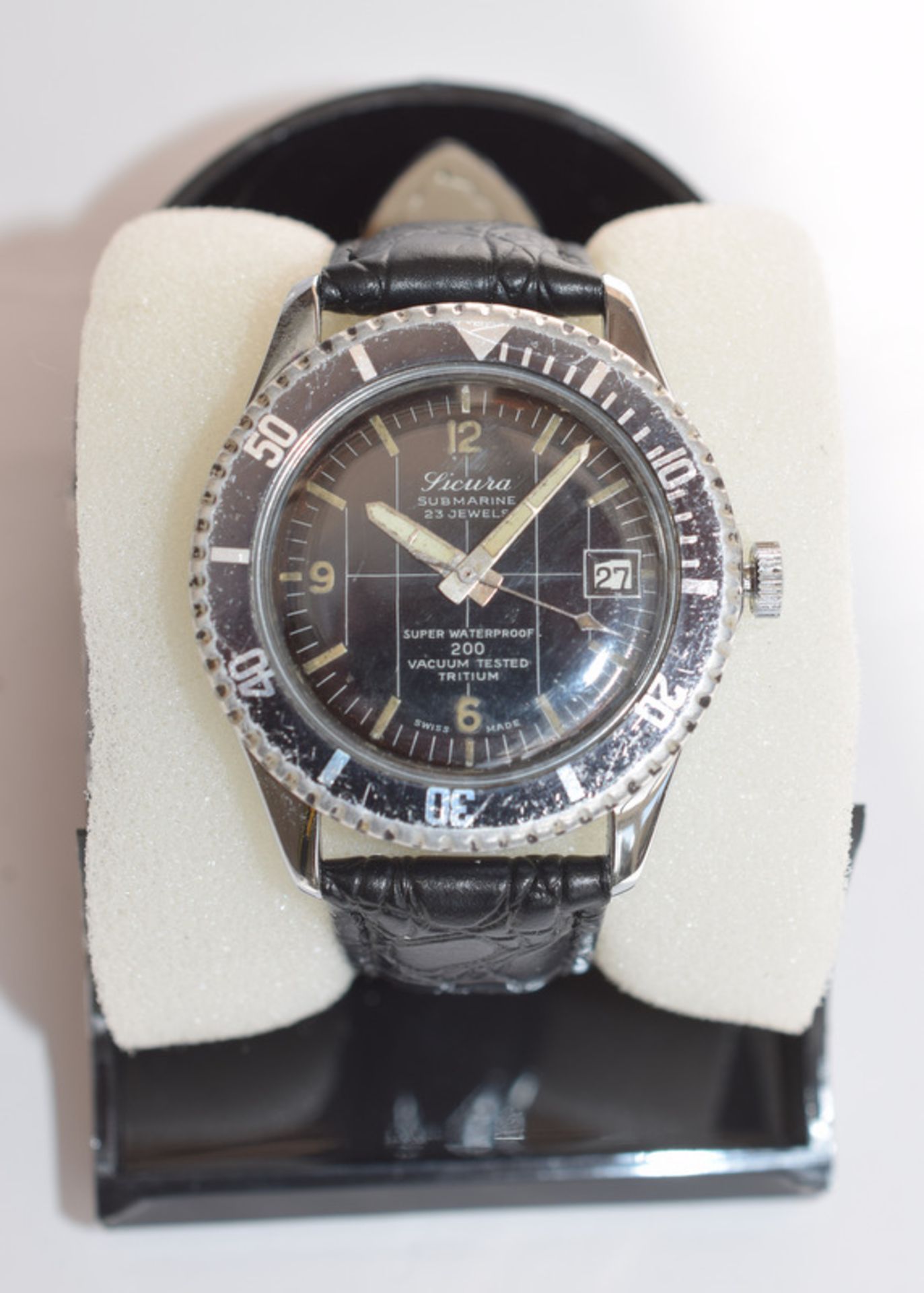 Vintage Sicura Submarine Pre-Breitling Divers Watch - Image 3 of 5