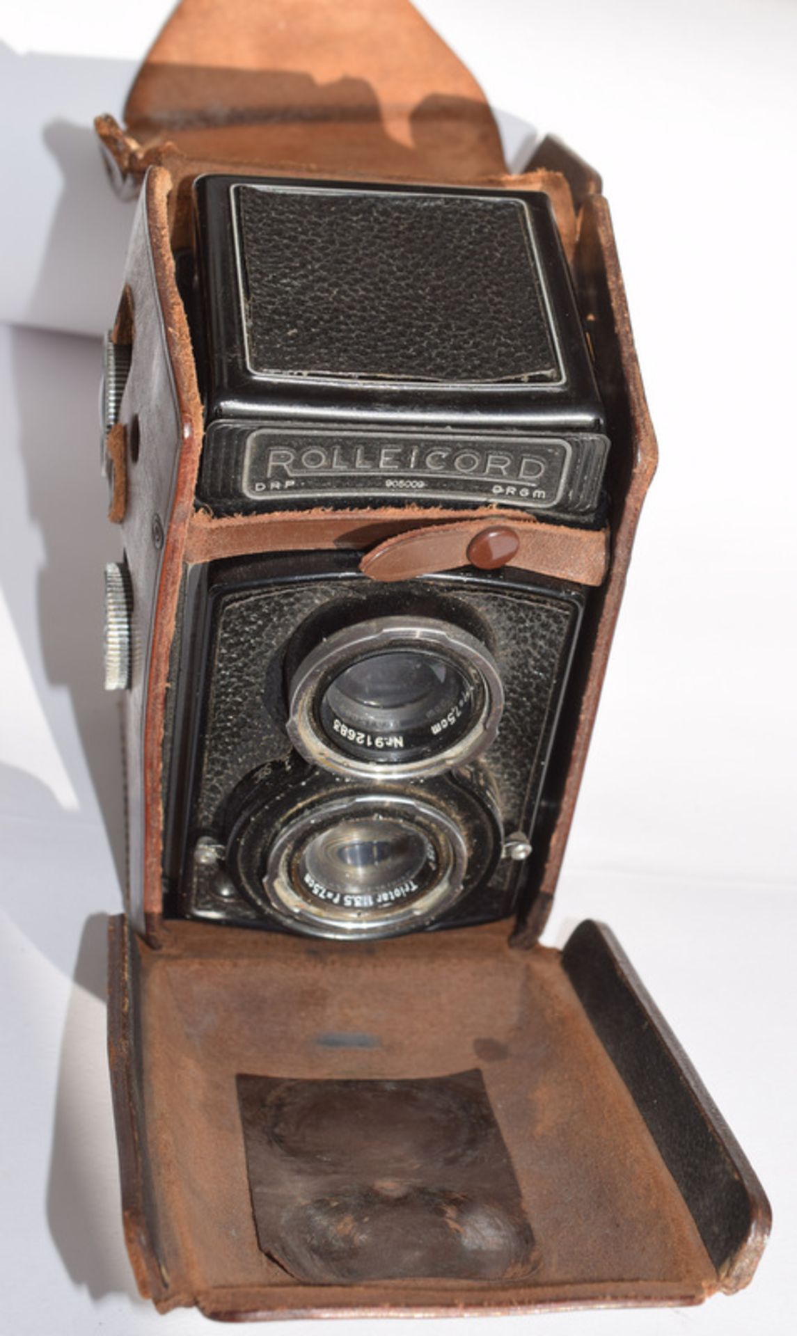 Rolleicord TLR Camera And Leather Case