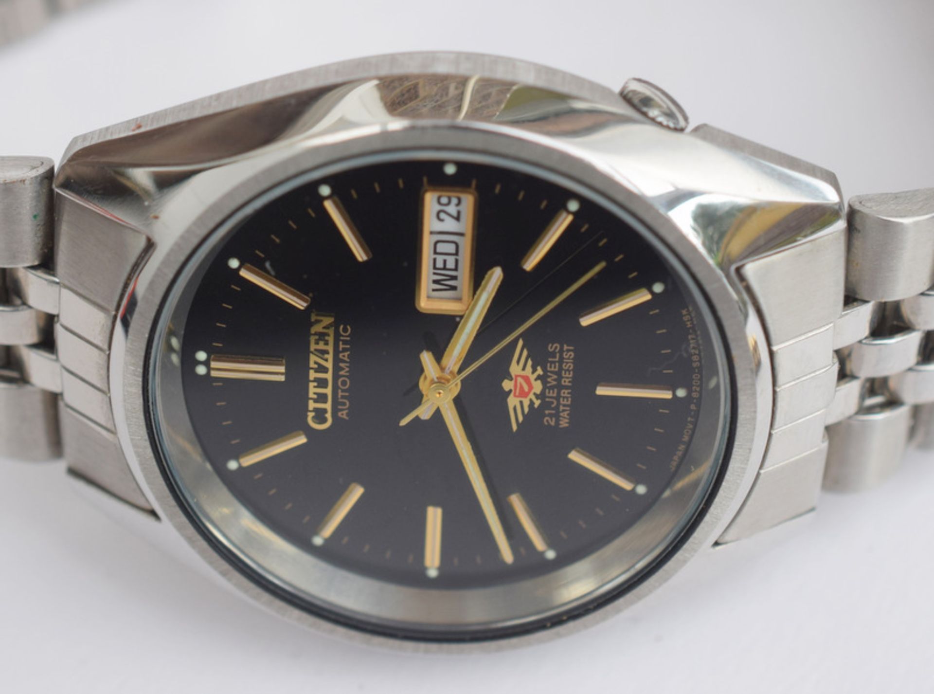 Citizen 21 Jewels Black Dial Automatic - Image 2 of 4