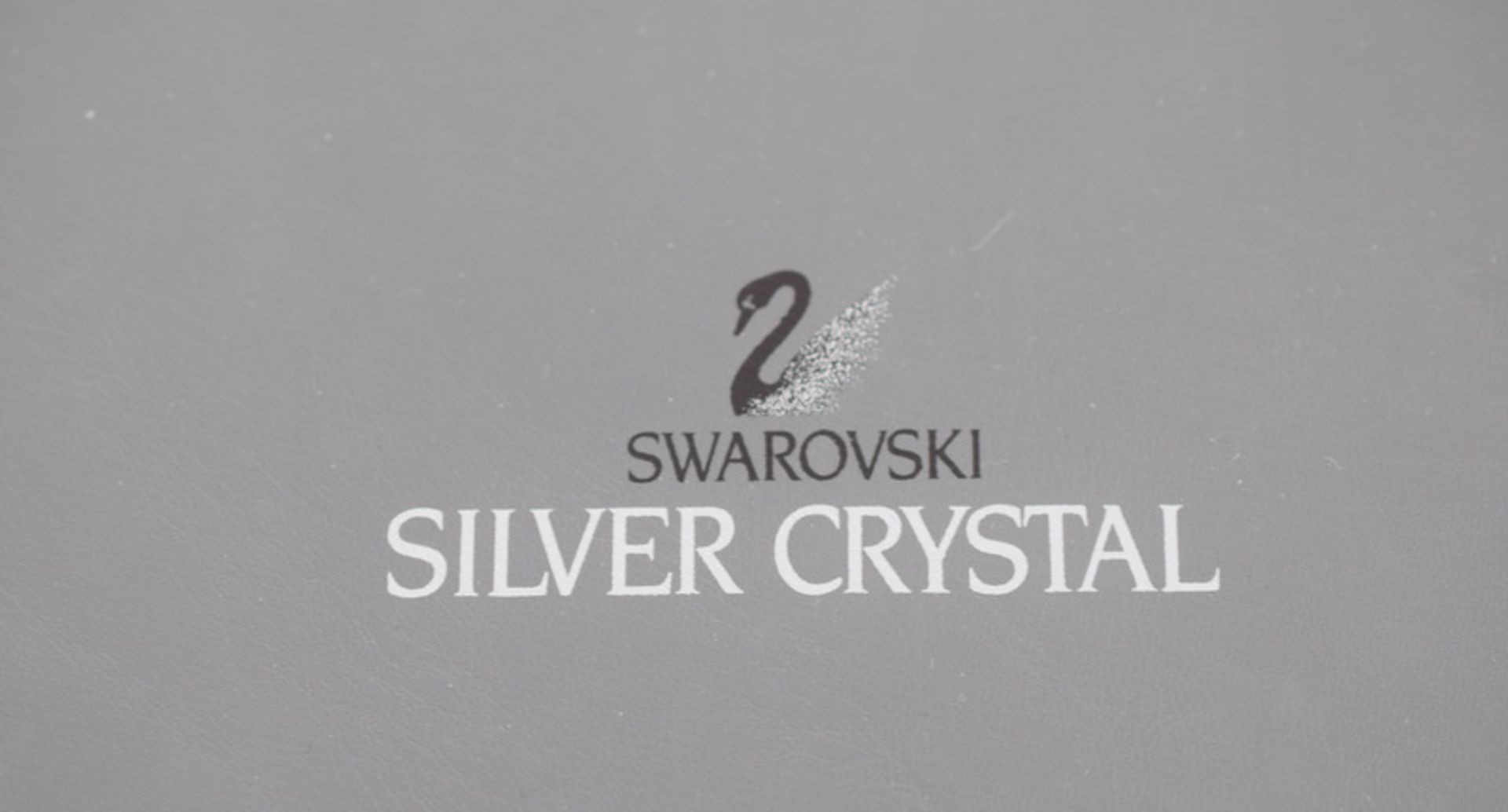 Swarovski Silver Crystal Chess Set Like New In Box - Image 3 of 10