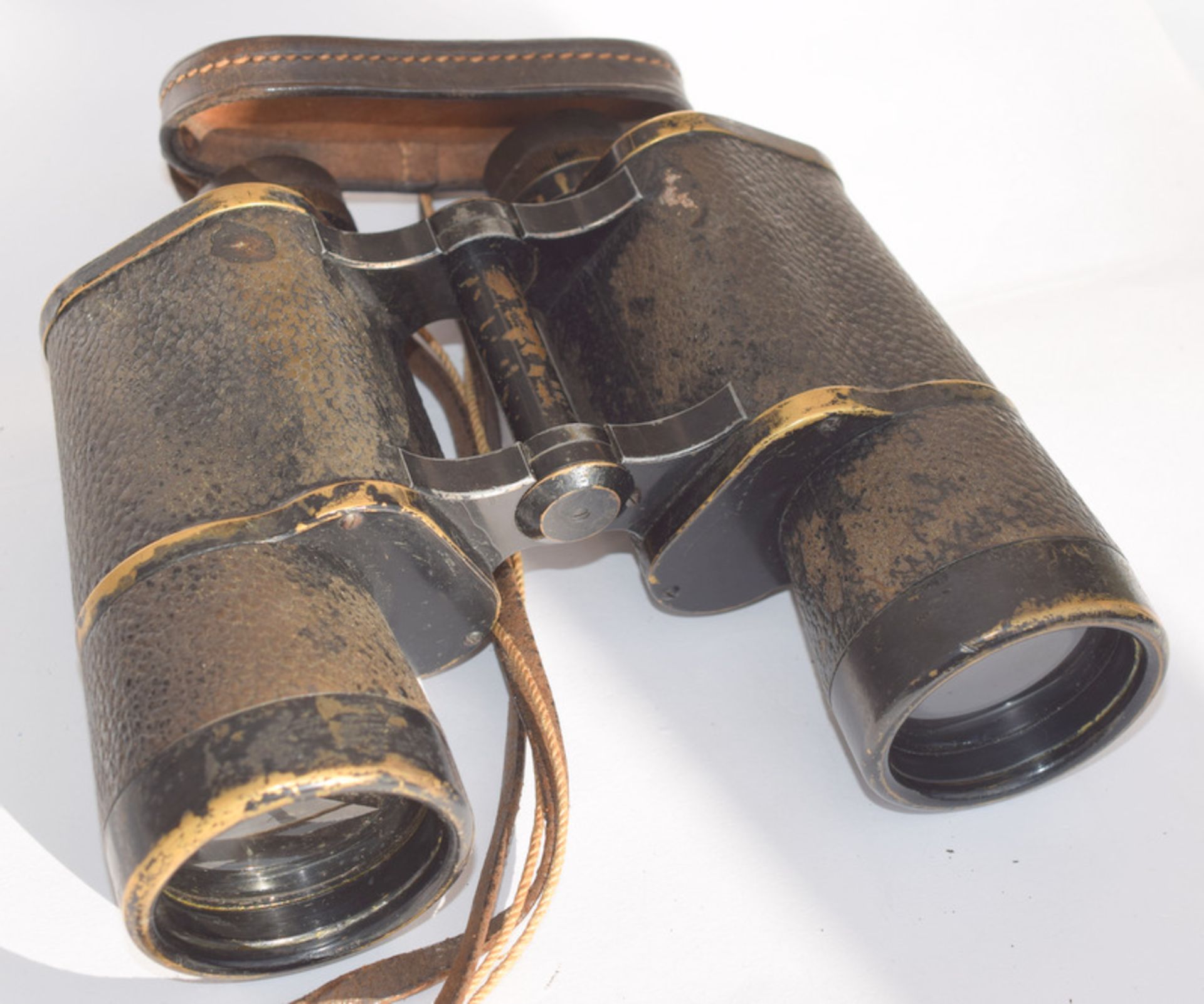 Dienstglas MkM German Military Binoculars WW2 18X50 With Leather Case