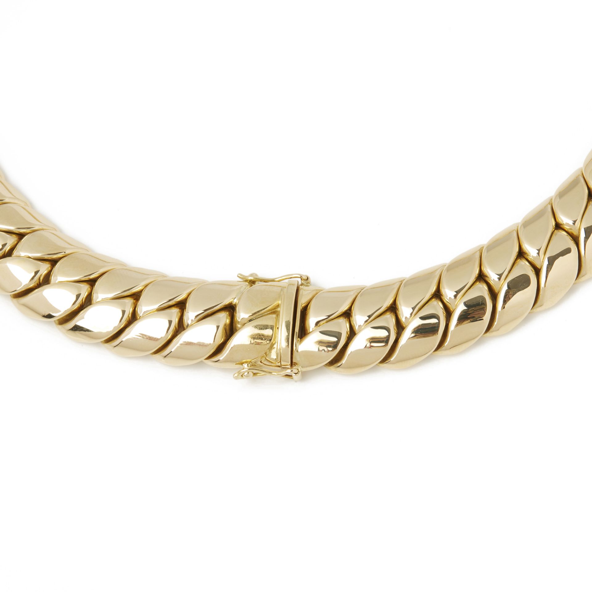 Chopard 18k Yellow Gold Happy Diamonds Necklace - Image 7 of 7