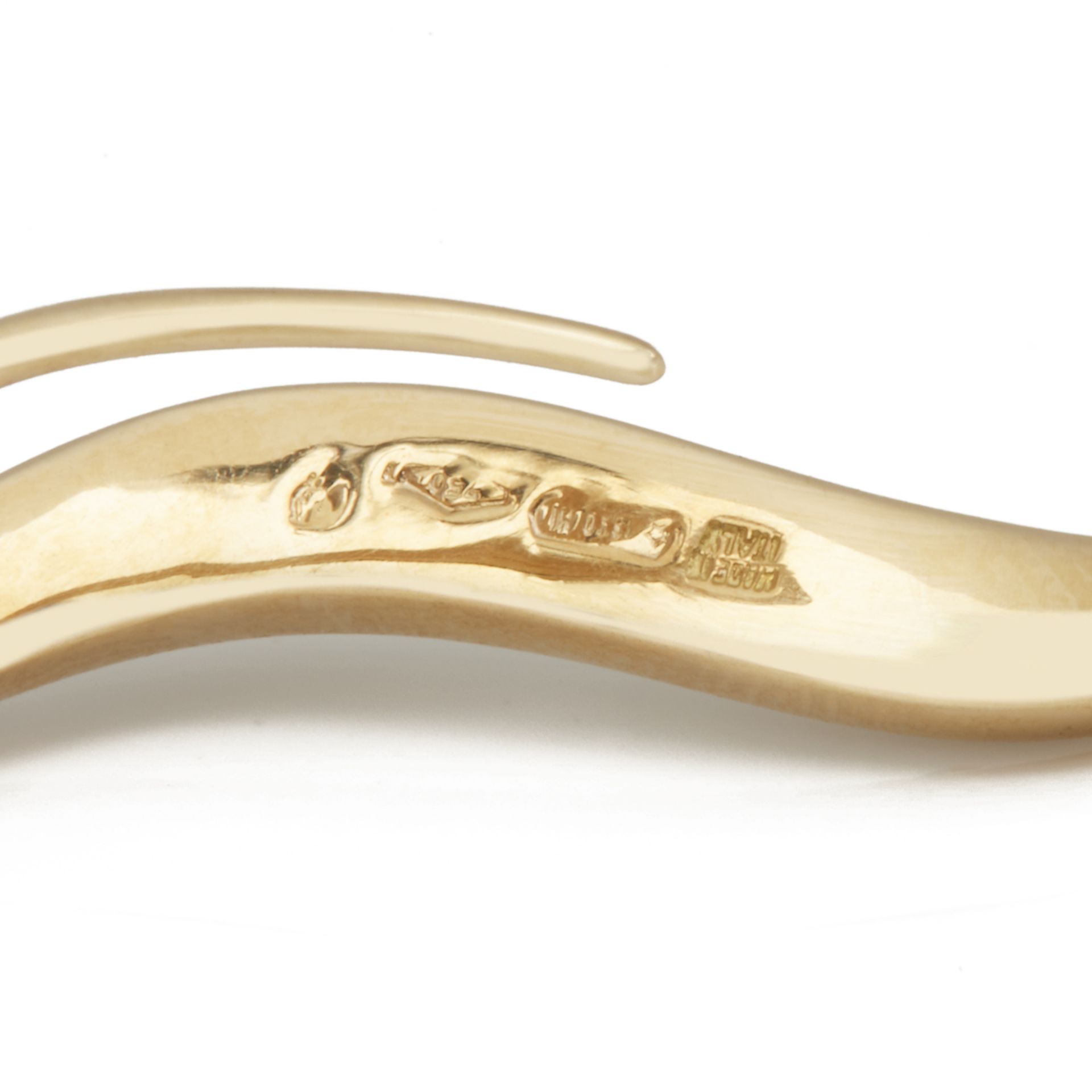 Mikimoto 18k Yellow Gold Akoya Pearl & Diamond Earrings - Image 3 of 6