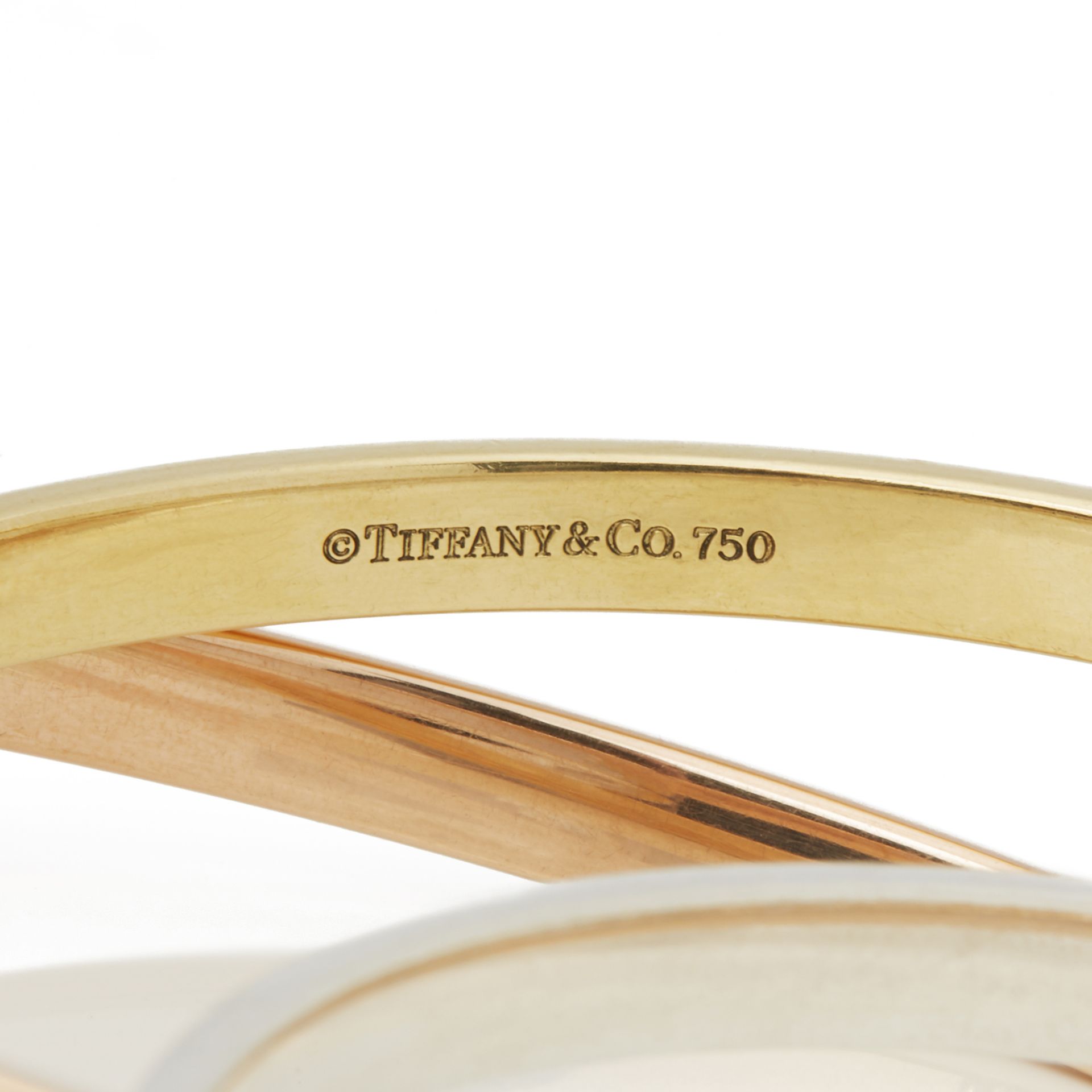Tiffany & Co. 18k Yellow, Rose Gold & Silver 1837 Bracelet - Image 2 of 7