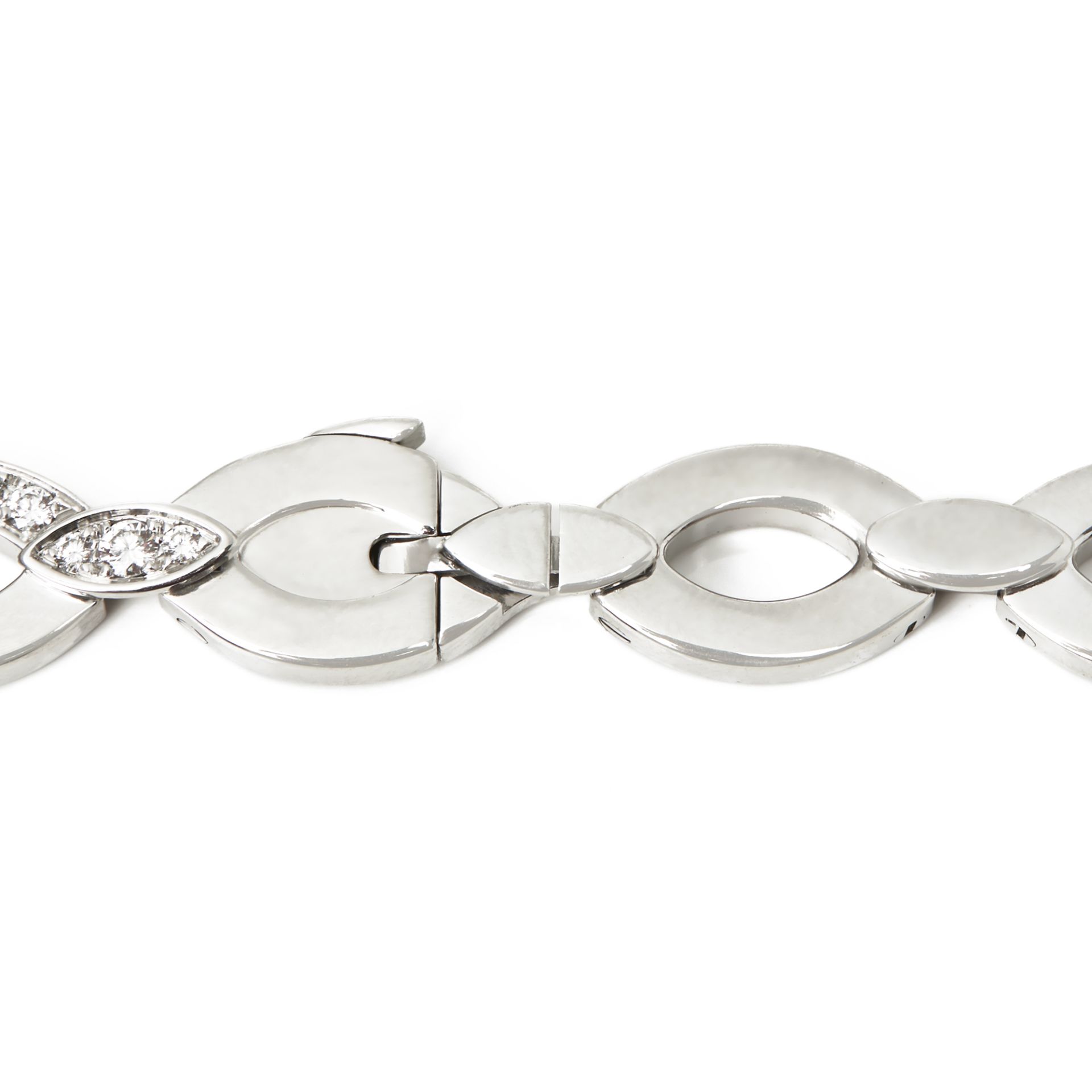 Cartier 18k White Gold Diamond Diadea Necklace - Image 3 of 7