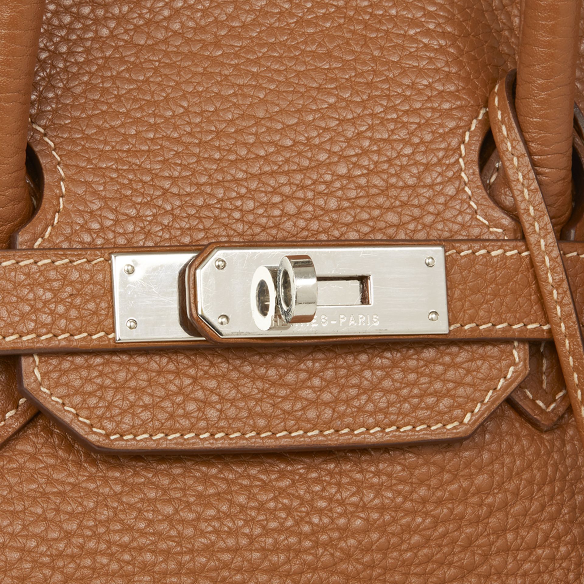 Hermés Gold Clemence Leather Birkin 35cm - Image 9 of 13