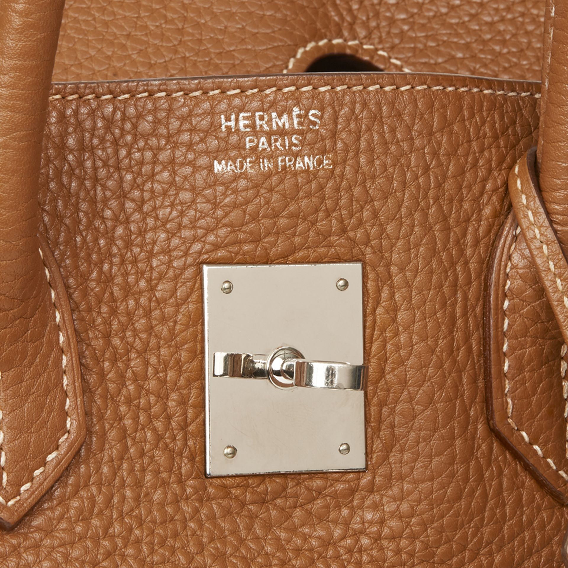 Hermés Gold Clemence Leather Birkin 35cm - Image 8 of 13