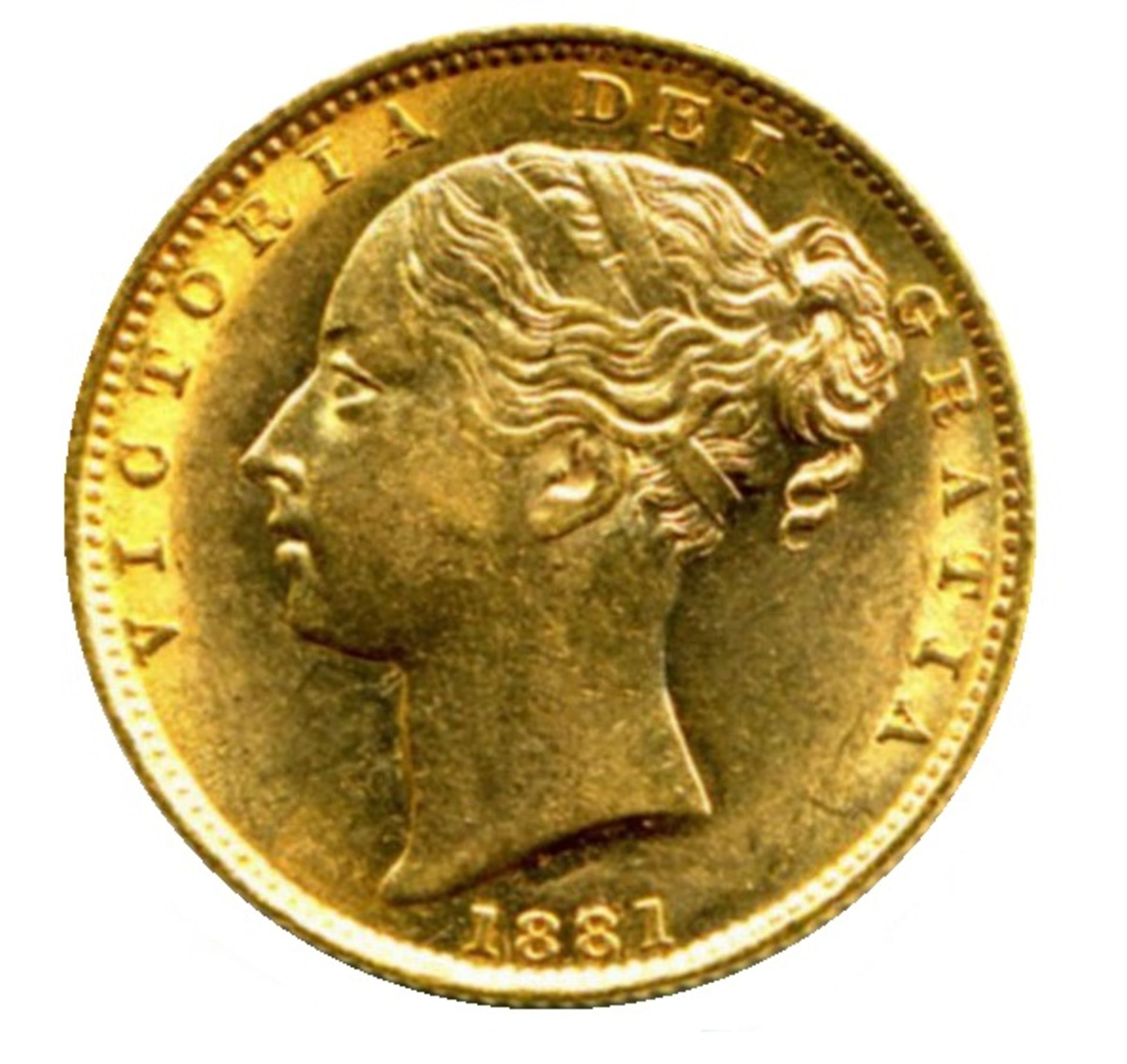 1881 Queen Victoria Sovereign (Sydney)