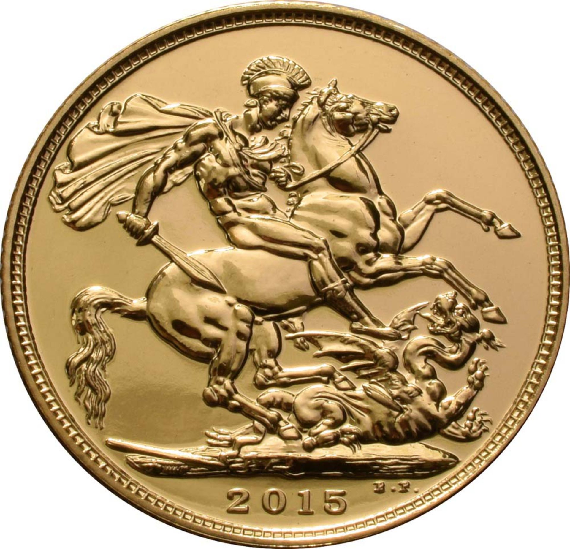 2015 Gold Proof Sovereign QE II - Image 2 of 2