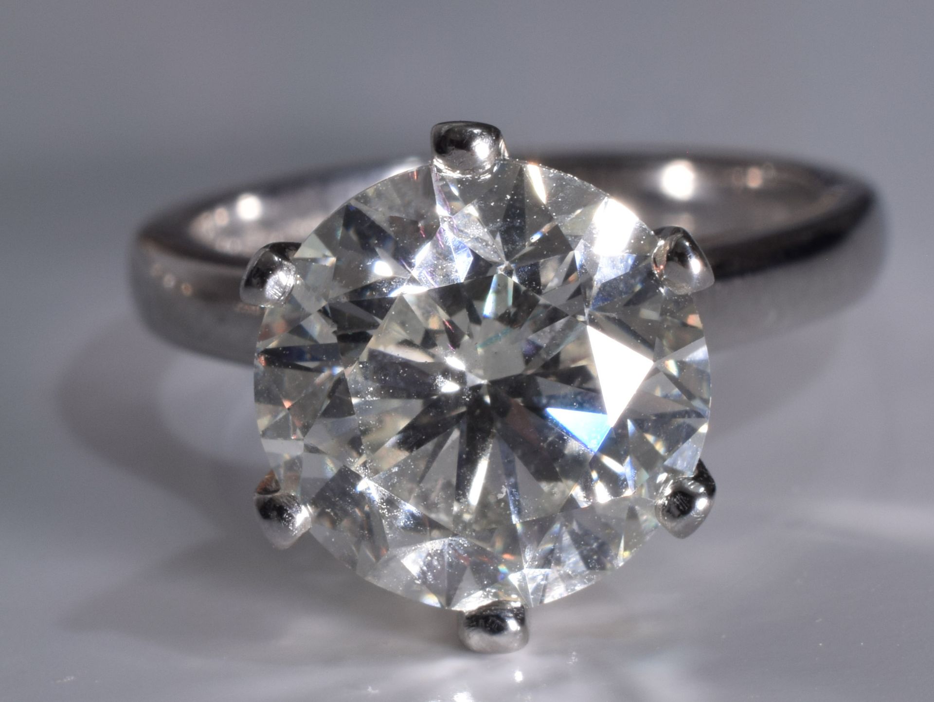 4.33 Carat Diamond Engagement ring