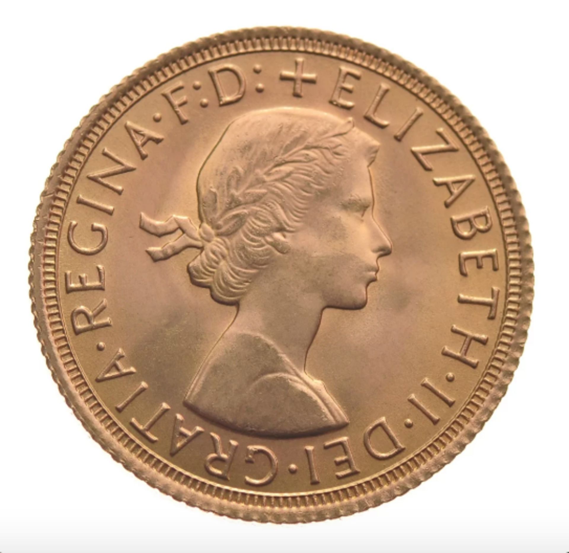 1964 - Full Gold Sovereign - Elizebeth Young Head - London - Image 2 of 2